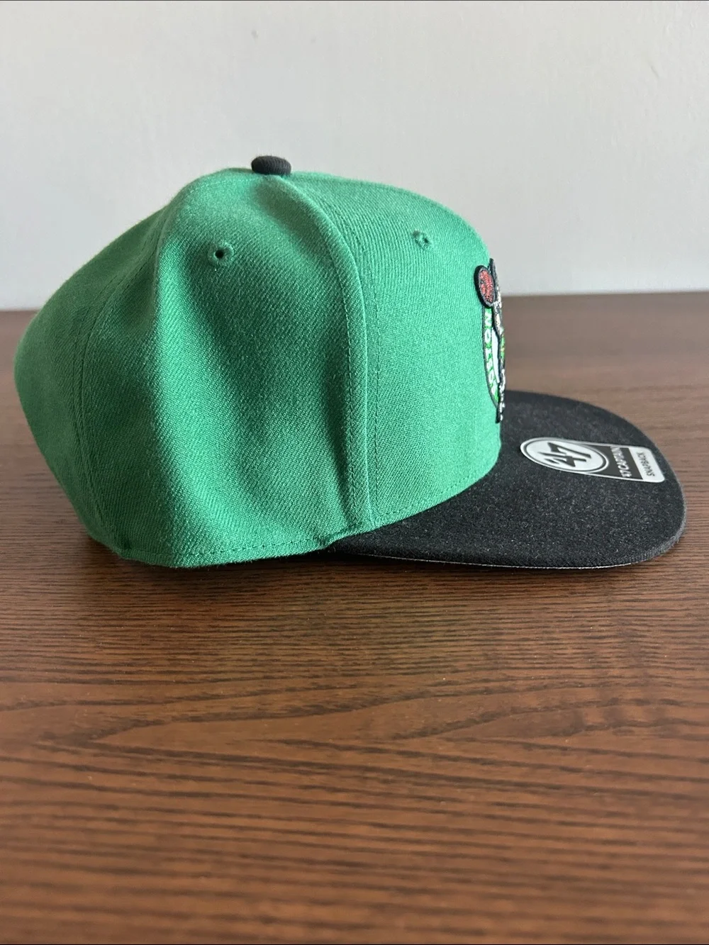 47 Captain Boston Celtics Green & Black Snapback Cap